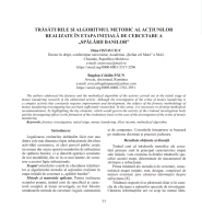 Trăsăturile și algoritmul metodic al acțiunilor realizate în etapa inițială de cercetare a „spălării banilor”